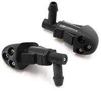 XUBOR Boquilla rociadora de agua for limpiaparabrisas de automóvil ABS de 2 piezas for Chevrolet y Cruze Boquilla de lavado calentada