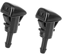 XUBOR Boquilla rociadora for lavaparabrisas de un solo orificio, 2 piezas 7133-232314B, for GMC Envoy, Chevrolet Trailblazer y Oldsmobile Bravada Boquilla de lavado calentada