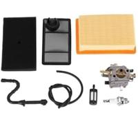XUBOR Carburador for motor con filtro de aire y kit ajuste for sierra corte concreto STIHL TS400 HS-274E 4223-120-0600 Kit de afinación del filtro de aire del motor de j