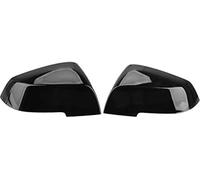 XUBOR Conjunto de cubierta de espejo exterior Tapas de cubiertas espejo puerta, embellecedor lateral retrovisor repuesto, para F20 F21 F87 M2 F23 F30 F36 X1 E84(BLACK Gloss Black)