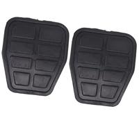 XUBOR Cubierta de goma del pedal embrague freno coche, for Ford Transit MK6 Tourneo 2000-2006 Funda para pedales de coche(BLACK 2Pc)