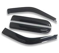 XUBOR Deflectores de Ventana Lateral, for CRV, for CR-V 1996 1997 1998 1999 2000 2001, Visera Negra, Protector Deflector de Lluvia y Sol Parasol