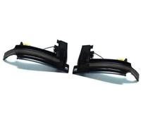 XUBOR Indicador de espejo lateral 2 piezas, for A4, for A5 S5 B8.5 RS5 B8 Indicador de espejo retrovisor secuencial Lámpara intermitente Luz de señal de giro LED de desplazamiento dinámico Luz de seña