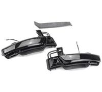 XUBOR Indicador de espejo lateral 2 piezas, for Jeep, Grand, Cherokee 2011 2012 2013 2014 2015 2016 2017-2022 Lámpara indicadora intermitente de espejo lateral de coche Luz LED de señal de giro dinámi