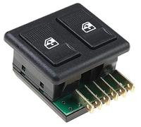 XUBOR Interruptor de control ventana eléctrica coche, para Lancia Y10 Electric 181449680 181449780 Botón de la ventana eléctrica