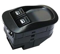 XUBOR Interruptor de elevalunas eléctrico triple botón, para Peugeot 206 Cc 2D 2A Sw 2E 2K 6554 Botón de la ventana eléctrica