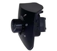 XUBOR Interruptor de espejo retrovisor de coche, for Seat, Ibiza 2008-2017 6J1959565 Interruptor de ajuste de espejo eléctrico Botón de perilla de control plegable del espejo retrovisor Interruptor de