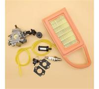 XUBOR Kit de afinación bombilla cebado manguera combustible con filtro aire carburador, for soplador mochila STIHL, BR550 BR600 BR500, for Zama, C1Q-S183 Kit de piezas de repuesto de carburador