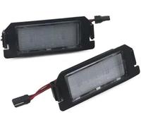 XUBOR Luz de matrícula de parachoques Lámpara de placa matrícula para Hyundai I20 Veloster Xg30, para Coupe, para Kia Rio Soul Picanto, luz Led en forma número