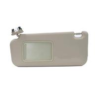 XUBOR Luz de Sombra del Bloque Visera Lado Izquierdo Derecho Coche, for Toyota, for RAV4, 2006-2012 Piezas automóvil Beige Gris Conductor Parasol para Coche(Black Beige Left)