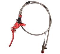 XUBOR Reemplazo del depósito de líquido cilindro maestro la palanca embrague hidráulico 1200 mm, para 125 cc, para motor vertical 250 Cilindro maestro de embrague(Rot)