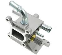 XUBOR Refrigerante de salida agua, para Ford, para Ecosport 04-12 2.0L Mx Sensor carcasa del termostato LF011517ZZ14CN LF011517Z LF941517Z Conjunto de cubierta del termostato