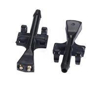 XUBOR Rociador de Agua con Boquilla de Chorro de limpiaparabrisas Delantero de 2 Piezas, for Vauxhall, for Opel, MERIVA-A 2003-2010 93387764 1451243 Boquilla lavaparabrisas
