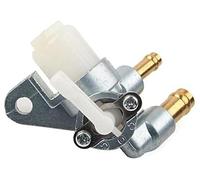 XUBOR Solenoide de Cierre de válvula de Interruptor de Tanque de Combustible Petcock, for Briggs and Stratton, 716111, Plateado Válvula de Combustible para Motocicleta