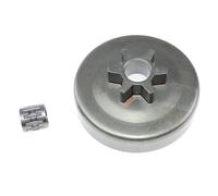 XUBOR Tambor de Embrague de 3/8"-6T, for Oleo-Mac 936 937 940 941 941C GS41 GS45 GS370 GS410C GS410CX GS440 GS940 Dynamac DY36 DY37 DY40 50050136 Embrague para cortacésped