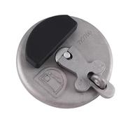 XUBOR Tapa del tanque de combustible con candado 7X7700 for excavadora Caterpillar CAT D6R D5C 311D 312D 320D 321D 323D (gris) Tapa del depósito de combustible diésel para excav