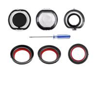 XUBOR Tapa inferior, for Dyson, V6 V7 V8 V11 V10 V12 V15 Aspiradora-Anillo de sellado fijo superior del contenedor de polvo Piezas de repuesto de recolección de polvo Anillo de sellado para depósito d
