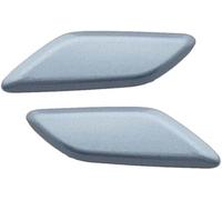 XUBOR Tapa rociadora para faros de coche 2 Piezas, para 6 Atenza 2017 2018 2019 Lavafaros Boquilla rociadora Tapa Parachoques Delantero Limpiador de Faros, para Motosierra(BLACK Blue Lh Rh)