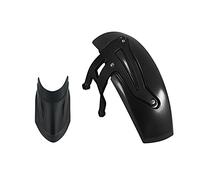XUBOR Un juego de extensión guardabarros delantero/trasero for motocicleta, for, R1200GS LC ADV R 1200GS Adventure 1250 GS Guardabarros delantero para motocicleta(One set black)