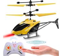XUBX Mini RC Helicópteros, Juguete Volador Que Reproduce Magia, Mini Drone con Carga USB, Avión de Control Remoto, Sensor infrarojo Avión Volador Mejorado para Niños Adultos