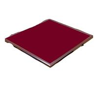 XUCZHAI Mantel Cuadrado de Mahjong, Almohadilla Tela Antideslizante, tapete Mesa Moderno, Simple, for el hogar para Mahjong, Paigow, Poker(Rose Red,Rubber_95*95CM)
