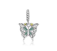 XUCZHAI Romantic Colorful 925 Sterling Silver Dangle Charm Fit Original Bracelet DIY Birthday Jewelry Making(BFC355)