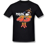 Xue Fu Rong 43 Jack Miller Motor Race Rider T-Shirt for Men Custom Group Top T-Shirt Black XXL