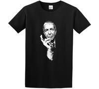 Xue Fu Rong Leonard Cohen - O Neck Men T Shirt T-Shirt Black M