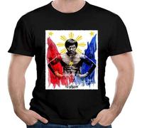 Xue Fu Rong Manny Pacquiao Boxing Gym The Goat Mens T Shirt T-Shirt Black 3XL