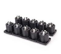 Xuebai 10 unids/Lote Conector de Enchufe Hembra Speakon de 4 Pines, Amplificador de Altavoz de Audio, Conector de Enchufe Hembra Speakon