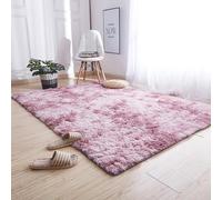 XUEDNGM Alfombra Alfombra Salon 140 x 250 cm Unicolor Lavable Suave, Parte Inferior Antideslizante, Antideslizante Alfombra para La Sala de Estar Salón Alfombra Lavable para Salón, Rosa Morado