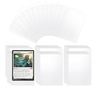 xuefenfei 300 Piezas Fundas para Cartas, 66 x 91mm, Transparente Card Sleeves para Pokemon, Yugioh, MTG, TCG, K-Pop, Tarjetas de Béisbol y Fútbol, Mini Foto