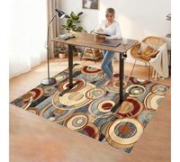 XUEGAIXIA Alfombrilla de Protección para el Suelo, Protector Suelo Silla Ruedas, Alfombra Protectora Suelo para Silla de Oficina, Alfombrilla para Silla de Escritorio para Laminado 100 x 140 cm