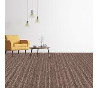 XUEHMIN Alfombra de Césped Artificial 400 x 570 cm Barata Aislante y Protectora Alfombra para Eventos a Medida en Muchos Colores y Tamaños para Terraza, Balcón y Tiempo Libre, Marrón