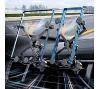 Xuenair Soporte de Coche con Brazo Largo para Samsung Galaxy Z Fold 6 5 4 3 2, Soporte Gravity [Compatible con Fundas Gruesas] para Teléfono Celular S24