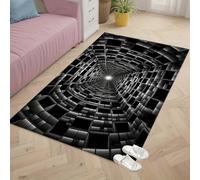 xueneige Alfombra 3D Felpudo Entrada Casa Velvet De Cristal 40 x 60cm Increíble Efecto 3D Suave Anti-Deslizante para Decoración Hogar Entrada Corredor Sala Felpudo Estilizado con Ilusión Óptica