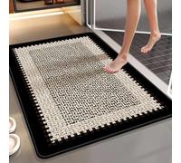 xueneige Alfombra de Baño Secado Rapido Antideslizante para Baño Vasca Puerta Cocina Lavable Resistente a Manchas Duradera Tamaños 4060cm
