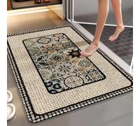xueneige Alfombra de Baño Secado Rapido Antideslizante para Baño Vasca Puerta Cocina Lavable Resistente a Manchas Duradera Tamaños 4060cm