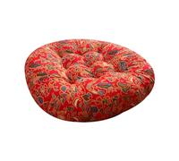 xueneige Cojín Redondo de Estilo étnico marroquí Cojín Grueso de Tatami para meditación y Yoga Decoración para salón, Dormitorio y jardín