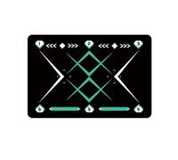 xueneige Tapete de Entrenamiento de fútbol Interior Antideslizante reducción de Ruido Arcilla diatomácea Control de la Pelota tapete de técnica de pie