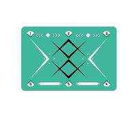 xueneige Tapete de Entrenamiento de fútbol Interior Antideslizante reducción de Ruido Arcilla diatomácea Control de la Pelota tapete de técnica de pie