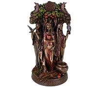 XUEONI Celta Trinity Diosa Estatua Escultura Figura Wicca Trinidad Celta Multicolor