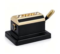 xueqiaolian1006 Tijeras for cigarros con Forma Premium Manual multicalibre | Acabado con galvanoplastia meticulosa for una apariencia impecable y resistencia a la corrosión.(BlackGold)
