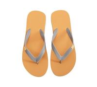 XUEQIZHENG Zapatos de ducha, Chanclas de suela blanda for hombre - Sandalias de playa transpirables(Yellow,43 EU)