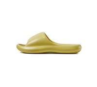XUEQIZHENG Zapatos de ducha, Sandalias de baño de EVA for mujer: zapatillas de baño secas for interiores(Yellow,39 EU)