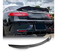 XUETAO W217 alerón de Maletero de Fibra de Carbono para Mercedes-Benz Clase S W217 Coupe C217 S500 S550 S560 2 Puertas 2015-2020 Auto Car Tapa del Maletero Highkick Spoiler Wing Lip