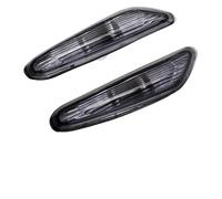 XUEZHEN Intermitentes Moto, Intermitentes Led Moto Luz de posición Lateral del Coche, luz Intermitente Uso Apto para Serie 3 E46 E60 E61 E83, luz de señal de Giro(Gray)
