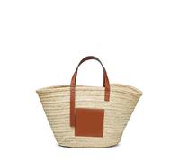 XUEZHEN Mujeres Tejido De Paja, Bolso Paja Mujer Bolsa de Playa Bolsas de Paja Mujeres de Verano Viajes Canasta de Palma Tote Capital(Big Brown)