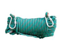 XUFHSEO Cuerda de Seguridad for Escalada 20 m, Resistente al Desgaste, for Uso en Altura, Descenso rápido, Accesorios for Exteriores(Green 20m)