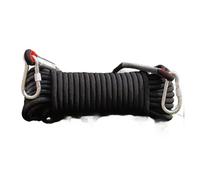 XUFHSEO Cuerda de Seguridad for Escalada 20 m, Resistente al Desgaste, for Uso en Altura, Descenso rápido, Accesorios for Exteriores(Black 20m)